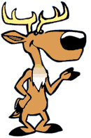 Santa Claus reindeer